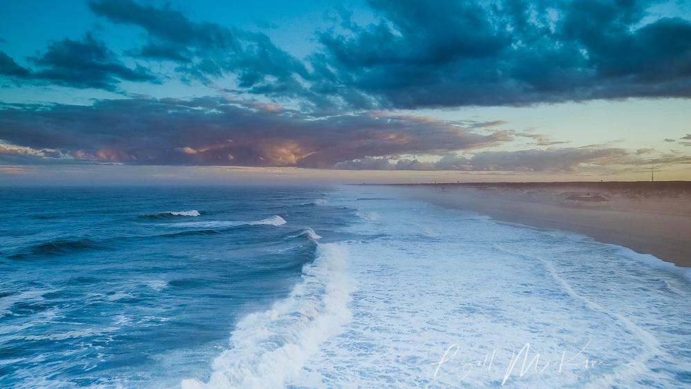 5 storm photos New Jersey April 13th 2020 ocean sunset drone photos