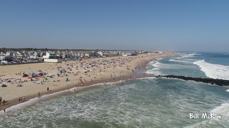 HD VIDEO Warm Sunday temps bring September crowds to beach