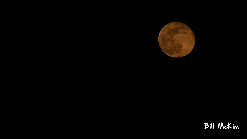 Moonrise April 8th 2020 Atlantic Ocean