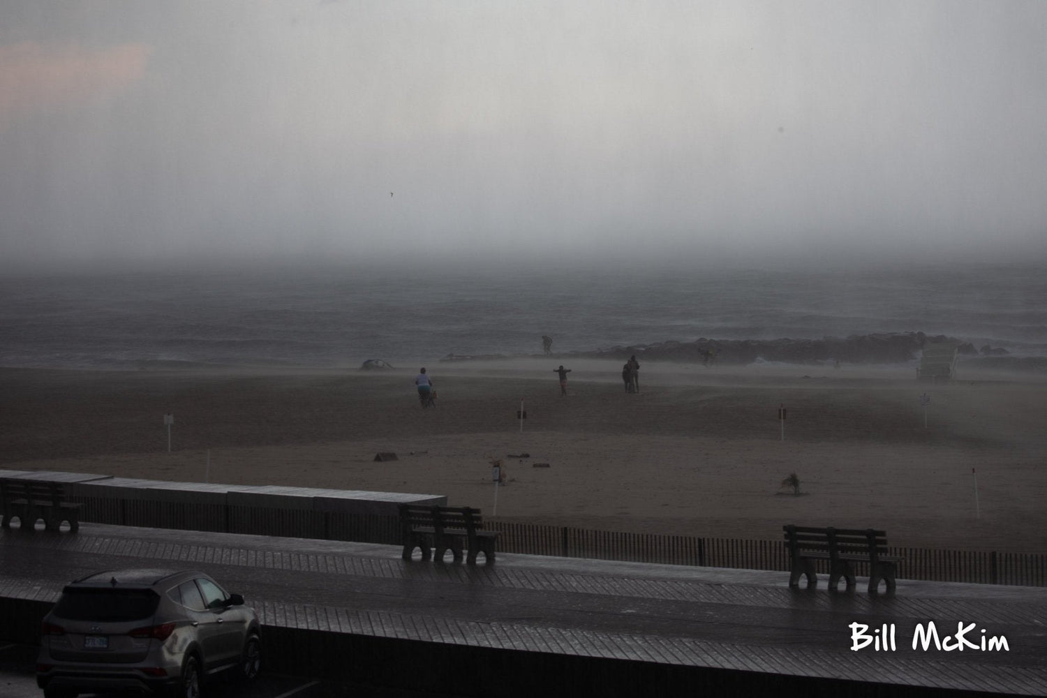 Stormy night photos BELMAR New Jersey