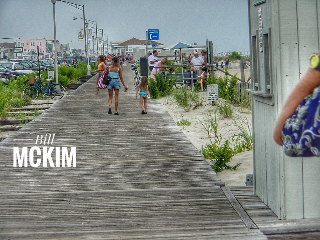 The old Belmar boardwalk