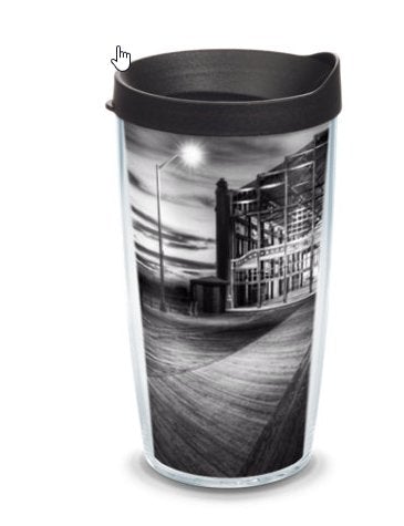 Win a Darkness on the edge of town beach tumbler by Tervis made in USA