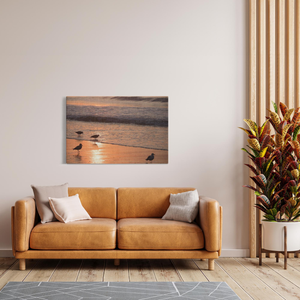 Bird Canvas by Bill Mc Kim Bill McKim Photography -Jersey Shore whale watch tours Image Wrap 1.25 inch 32x48 inch