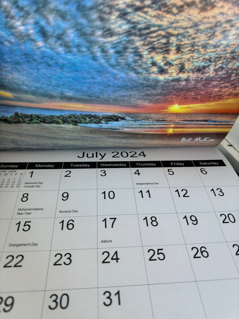 (Jersey Shore 2024 Photography Calendar Bill McKim Bill McKim