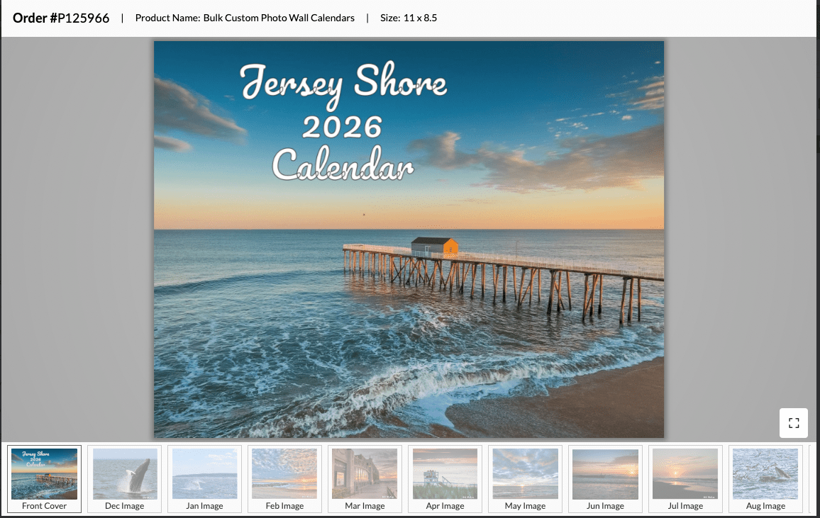 Jersey Shore 2026 Photography Calendar Bill McKim Bill McKim Photography 