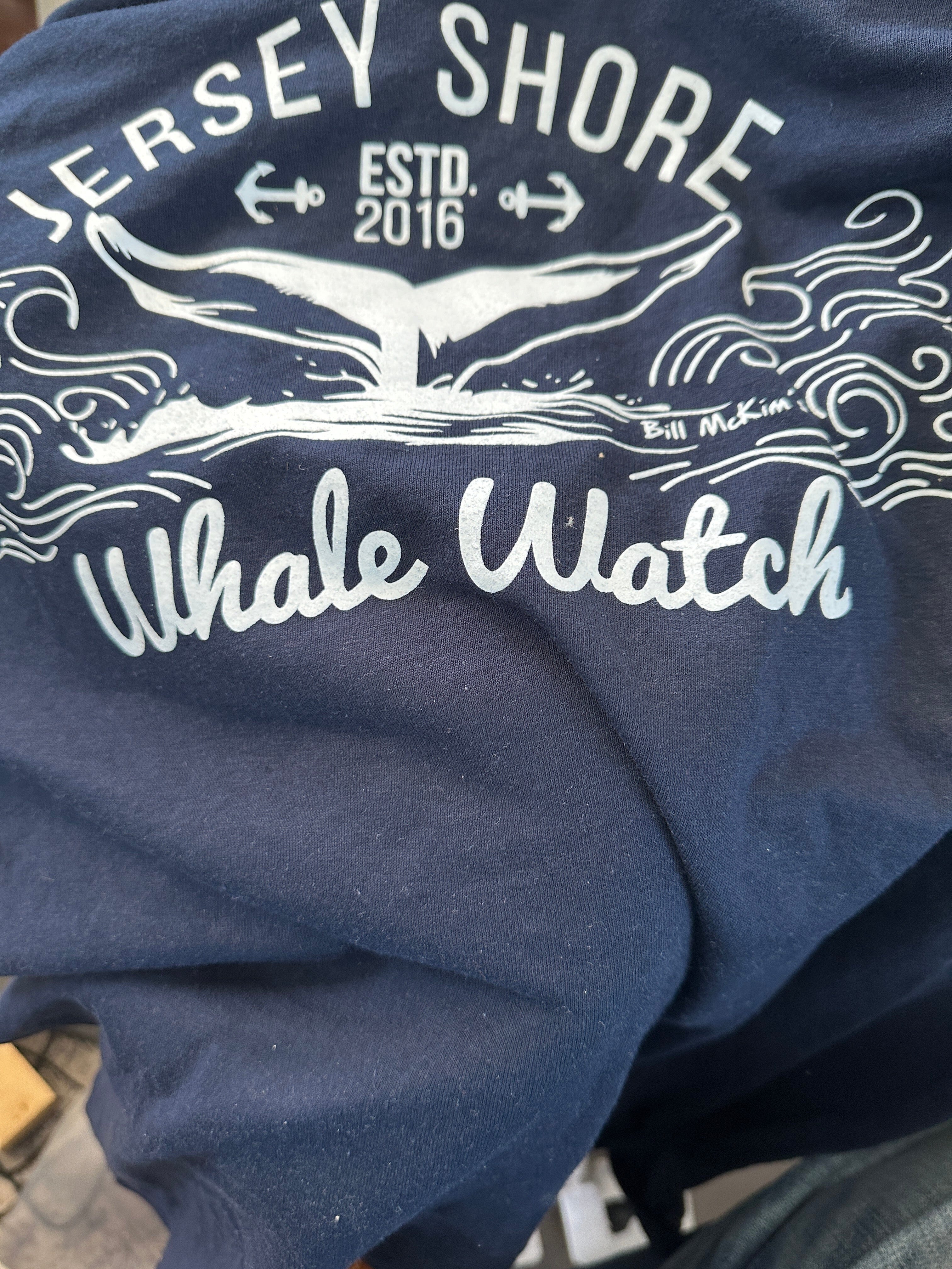 Jersey Shore Whale Watch Tshirts Bill McKim Photography -Jersey Shore whale watch tours 