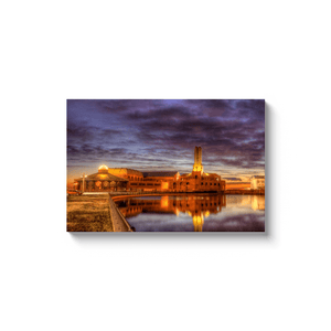 Reflections of Asbury Park: Coastal Photography by Bill McKim Bill McKim Photography -Jersey Shore whale watch tours Image Wrap 1.25 inch 20x30 inch