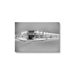 Stone Pony Asbury Park Snow Covered Artwork print Bill McKim Photography -Jersey Shore whale watch tours 