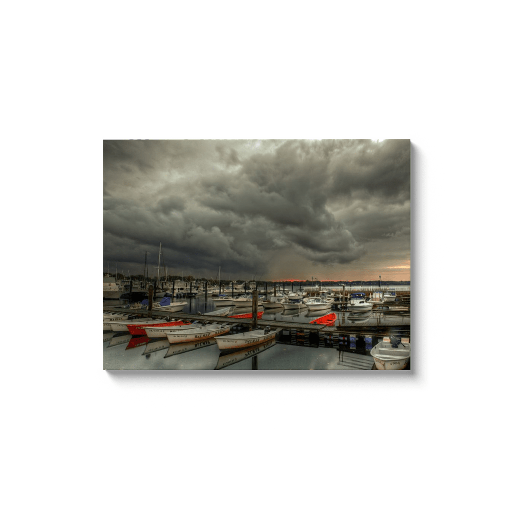 Storm blows into Belmar Marina Bill McKim Photography -Jersey Shore whale watch tours 