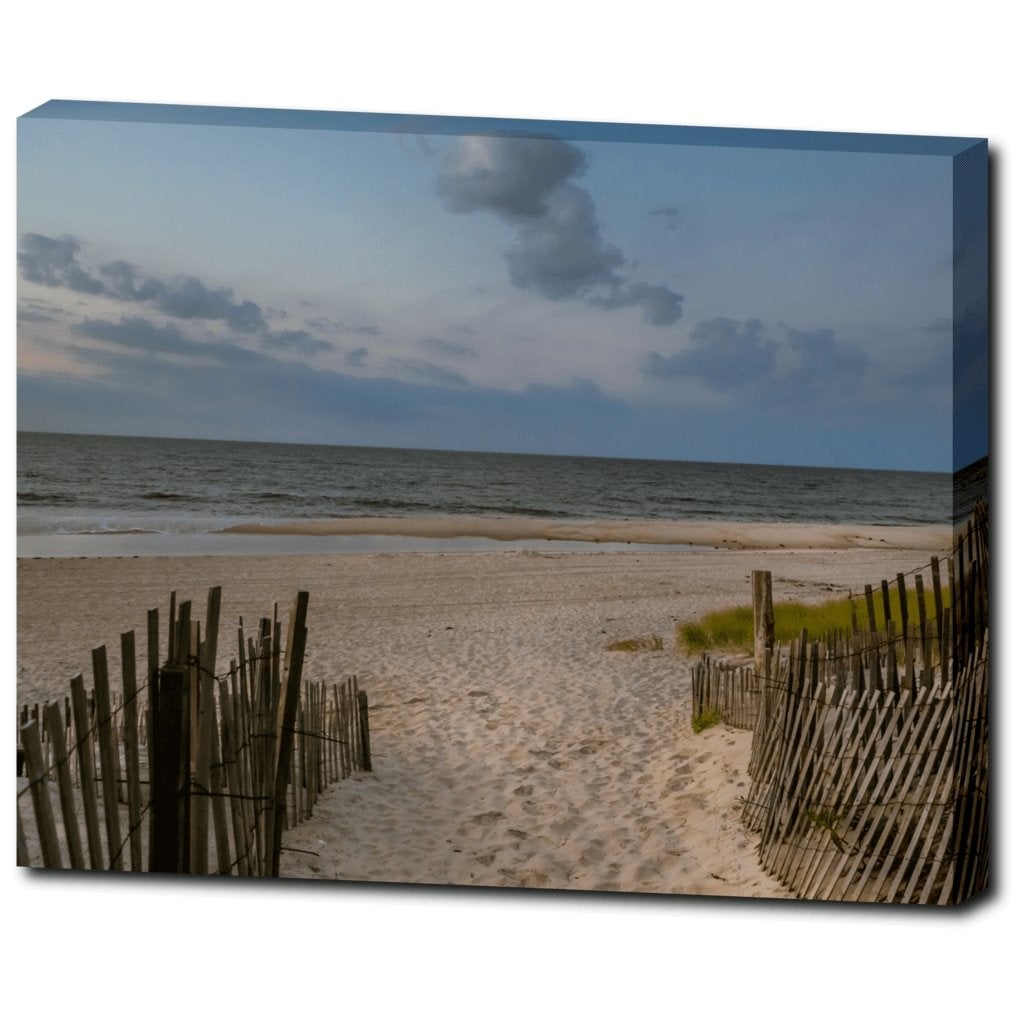 Beach Entrance Canvas Gallery Wrap Premium Canvas Gallery Wrap CG Pro Prints 