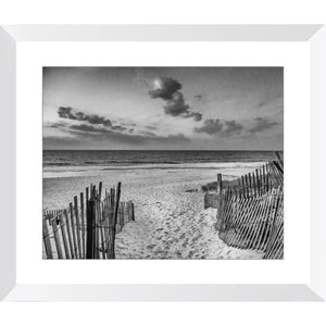 Beach Entrance Framed Prints Bill McKim Photography White 16x20 inch 