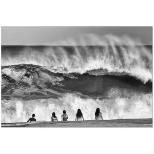 Beach Kids Big Wave Belmar Premium Canvas Gallery Wrap CG Pro Prints 