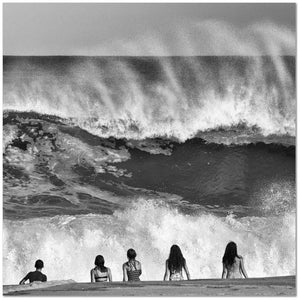 Beach Kids Big Wave Belmar Premium Canvas Gallery Wrap CG Pro Prints 