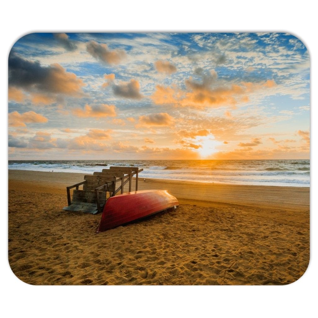 Belmar beach Mousepads Bill McKim Photography 7.79x9.25 inch 