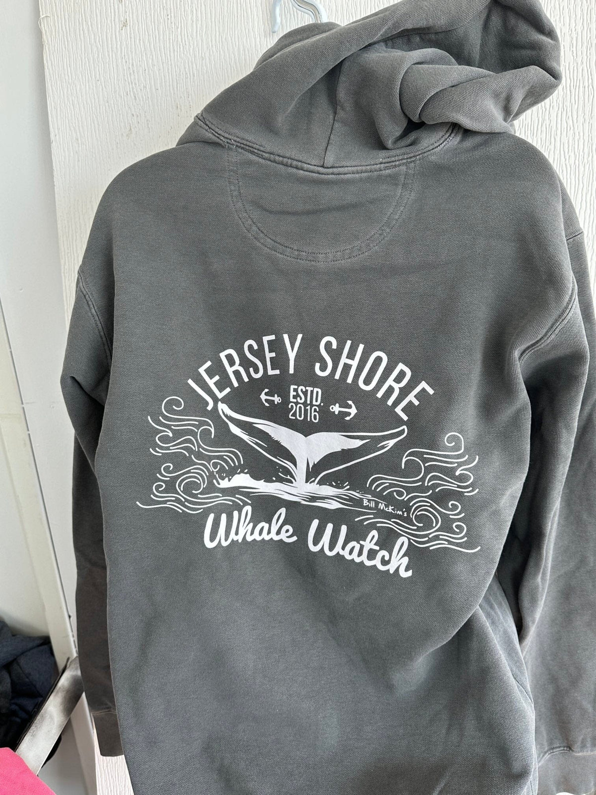 Canyon Run Sweatshirts Jersey Shore Whale Watch Bill McKim Photography -Jersey Shore whale watch tours 