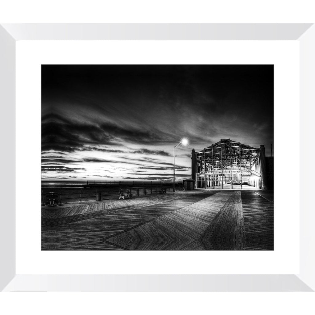 Framed Prints Asbury Park Casino Bill McKim Photography White 16x20 inch 