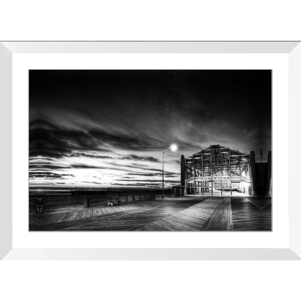 Framed Prints Asbury Park Casino Bill McKim Photography White 20x30 inch 