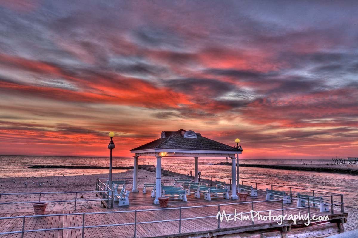 In Stock Avon Pink Sky Small Bill McKim Photography -Jersey Shore whale watch tours 