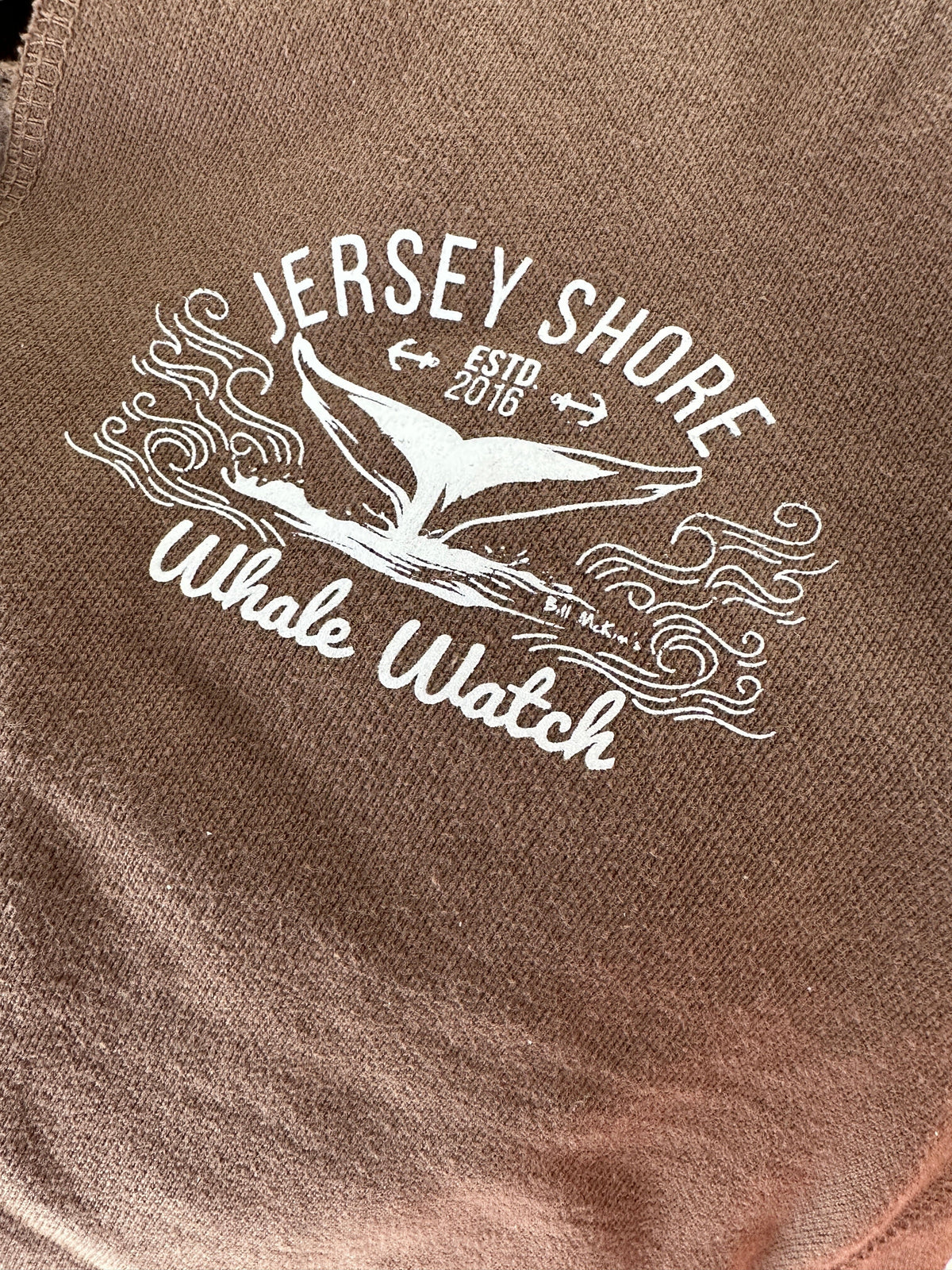 Jersey Girl Hooded Sweatshirt 2023 JSWW Bill McKim Photography -Jersey Shore whale watch tours 