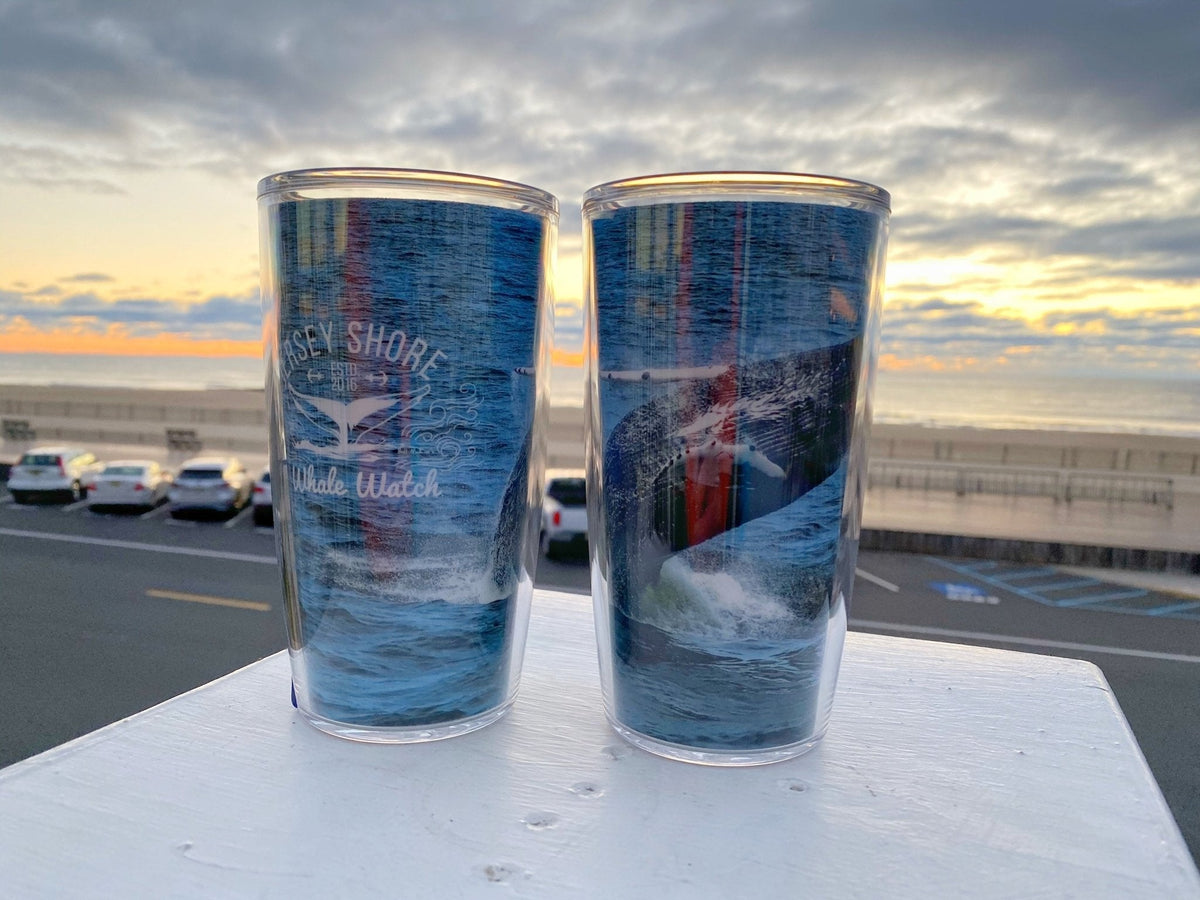 Jersey Shore Whale Watch 16oz tumbler with Travel lid Tumblers Tervis 