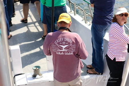 Jersey Shore Whale Watch Tshirt Amazing Quality Preshrunk Bill McKim Photography 