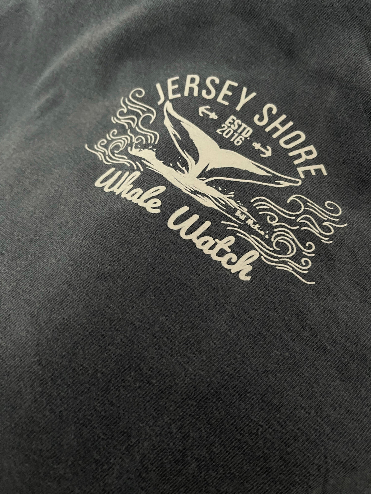 Jersey Shore Whale Watch Tshirt Amazing Quality Preshrunk Bill McKim Photography 