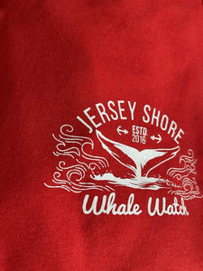 Jersey Shore Whale Watch Tshirt Amazing Quality Preshrunk Bill McKim Photography 5XL RED LONG SLEEVE 