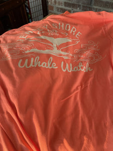 Jersey Shore Whale Watch Tshirt Amazing Quality Preshrunk Bill McKim Photography 