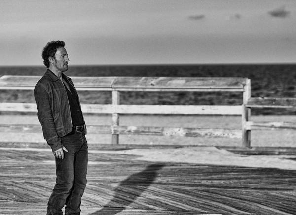 Metal Print Bruce Springsteen Lonesome Day Asbury Park 2002 Prints McKim Photography 