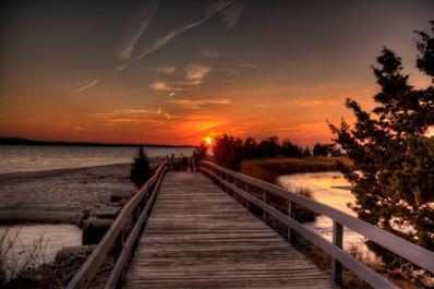 Sandy Hook Sunset Bridge Prints McKim Photography 