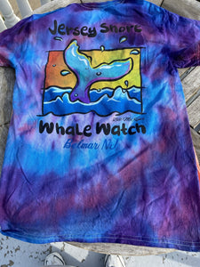 Unique Tie Dye Jersey Shore Whale Watch T-shirt 2021 Bill McKim Photography 