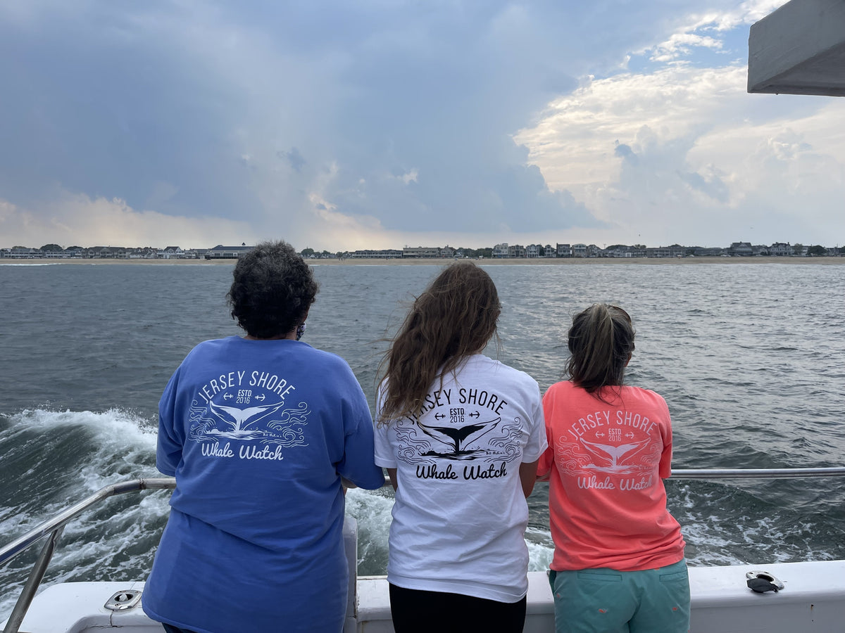 Youth sizes Mystery Packs Tshirt Short Sleeve Jersey Shore whale watch shirts Bill McKim Photography -Jersey Shore whale watch tours 